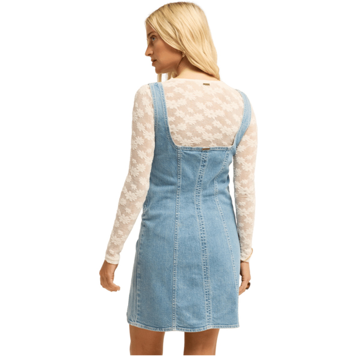 2026 Billabong Womens Denim Romance Dress EBJDD03003 - Surf Spray